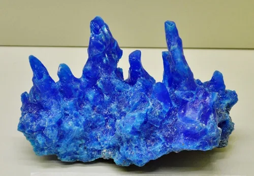 Bright Blue Stalagmitic Chalcanthite