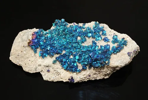Iridescent Blue Chalcopyrite