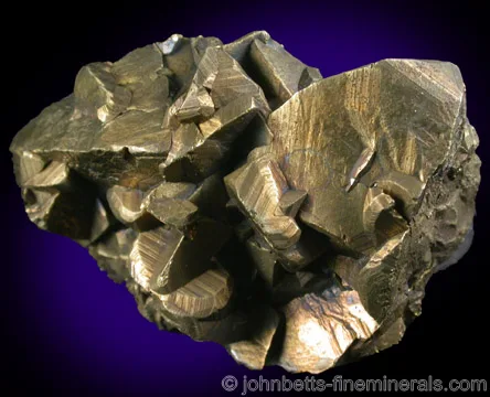 Sharp Chalcopyrite Crystals