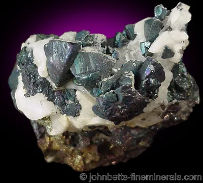 Dark Chalcopyrite Crystals