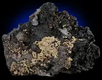 Chlorargyrite var. Embolite on Limonite