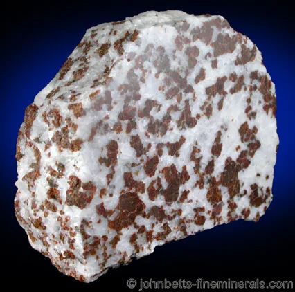 Chondrodite in Marble Matrix