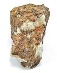 Chondrodite Cluster in Marble
