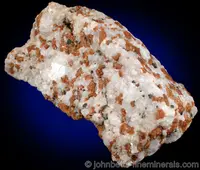 Chondrodite Grains in Calcite