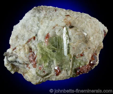 Chrysoberyl from Connecticut