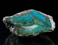 Polished Chrysocolla Nodule