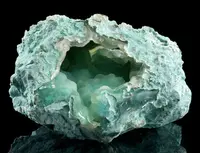 Chrysocolla Quartz Vug