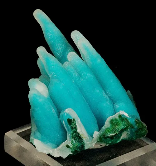 Outstanding Chrysocolla Stalactite