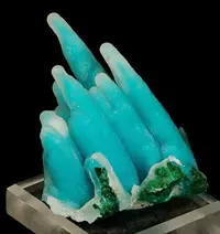 Outstanding Chrysocolla Stalactite