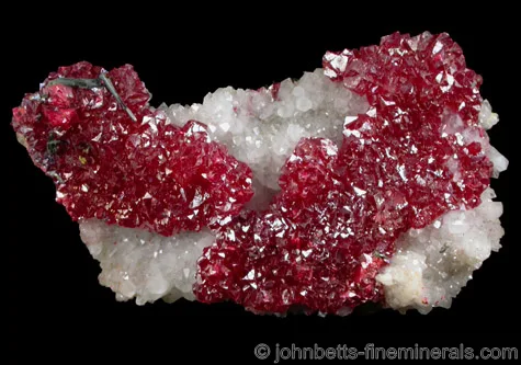 Bright Red Cinnabar Crystals
