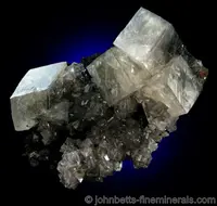 Colorless Smithsonite Rhombs