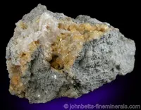 Yellow Clinohumite in Cavity