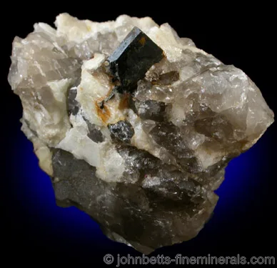 Columbite in Quartz and Albite
