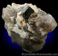 Columbite in Quartz and Albite