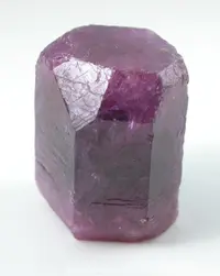 Doubly Terminated Ruby Crystal