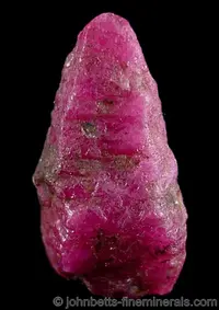 Hexagonal Ruby Crystal