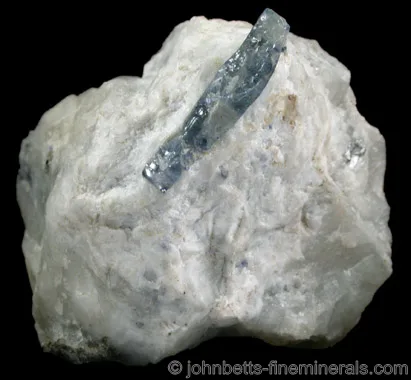 Sapphire Crystal in Matrix