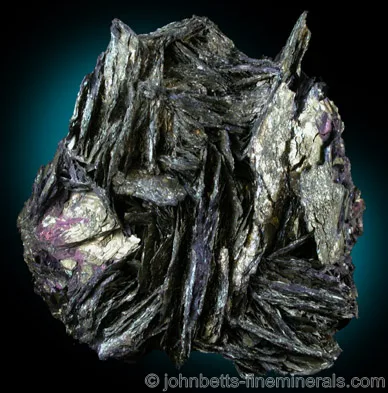 Brassy Covellite Crystals