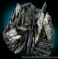 Brassy Covellite Crystals