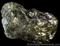 Foliated Covellite Mass
