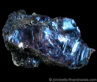 Foliated Crystalline Covellite Mass