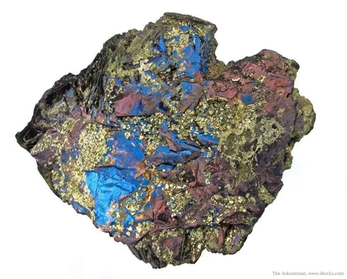 Covellite and Pyrite