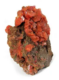 Stubby Crocoite Crystals