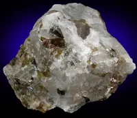 Cryolite with Siderite and Sphalerite
