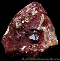 Cuprite Octahedron on Matrix