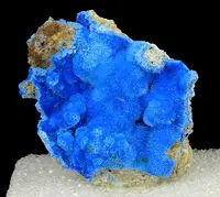 Radiating Cyanotrichite Crystal Sprays