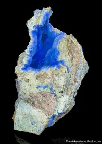 Cyanotrichite Crystal Pocket