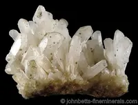 White Danburite Crystal Cluster