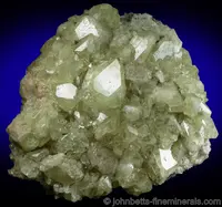 Glassy Green Datolite Crystals