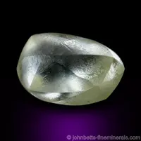 Hexoctahedral Diamond Crystal