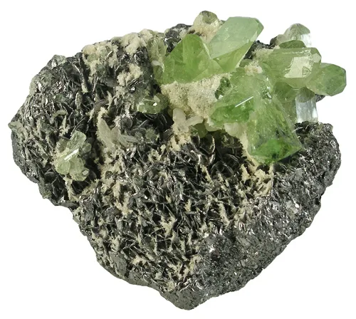 Diopside on Graphite Plates