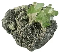 Diopside on Graphite Plates