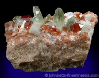 Diopside and Grossular Garnet