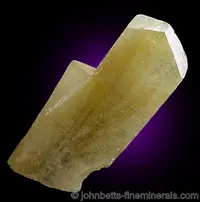 Yellow Diopside Crystal