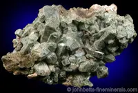 Green Diopside with White Streaks