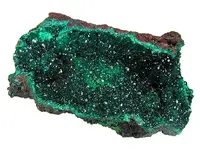 Drusy Dioptase Pocket