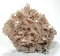 Curved Pink Dolomite Crystals