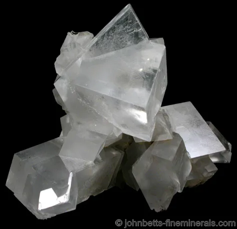 Transparent Dolomite Cluster