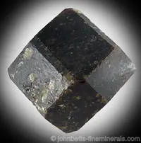 Pseudo-Dodecahedral Dravite Crystal