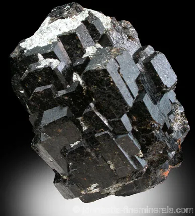 Columnar Dravite Aggreate