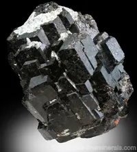 Columnar Dravite Aggreate