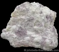 Lavender Dumortierite in Feldspar