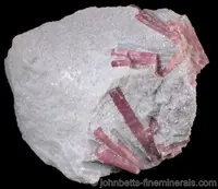 Rubellite in Lepidolite
