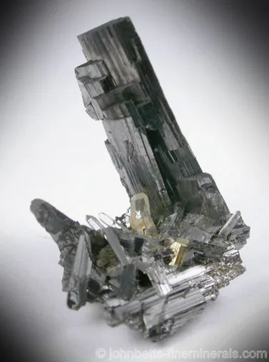 Elongated Prismatic Enargite Crystals