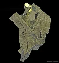 Enargite with Pyrite Coating