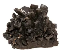 Sharp Enargite Crystal Cluster
